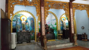 marble mountain tam thai pagoda inside