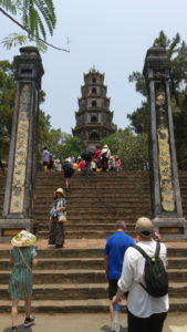 thien mu temple tower far