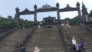 tomb of khai dinh tam quan gate