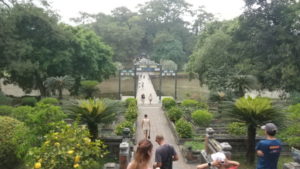 tomb of minh mang bridge and lake