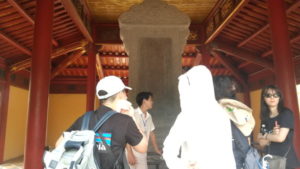 tomb of minh mang stele pavilion inside