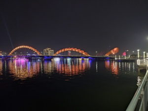 da nang dragon bridge near