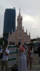 danang cathedral exterior