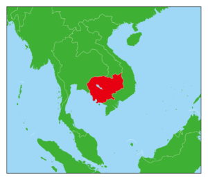 cambodia map