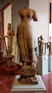 cambodia national museum durga statue