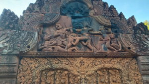banteay srei 2nd wall west