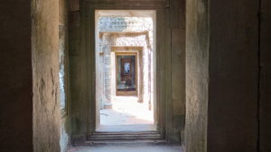 preah khan corridor front