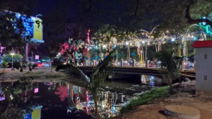 siem reap old market bridge diagonal