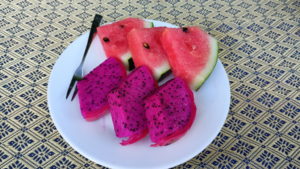 the one by nika 3rd breakfast fruits