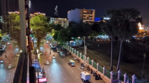 juliekas guesthouse view from balcony 1st night2