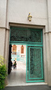 silver pagoda entrance