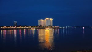 tonle sap river night south