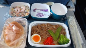 ca158 in-flight meal