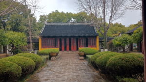 pan men fengjing qu memorial temple main hall