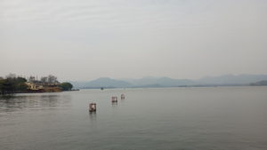 hangzhou xihu view from ergongyuan