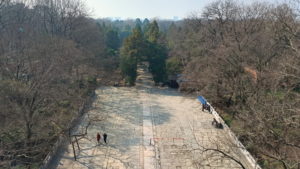 mingxiaoling view from mingtower
