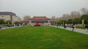 nanjing museum main building far