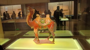 nanjing museum tri-colored pottery camel