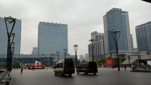 suzhou railway station north square