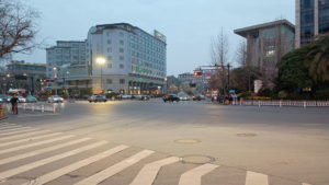 hangzhou intersection donpolu wulinlu