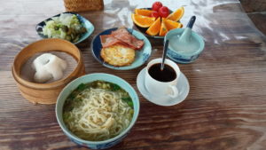 wuzhen homestay breakfast