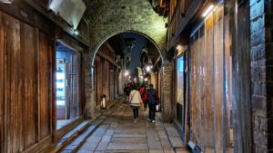 wuzhen west xishandajie night