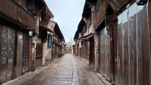 wuzhen xishandajie landscape-morning1