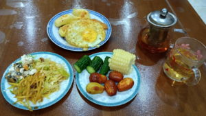 pingyao dumenjiadikezhan breakfast 1st