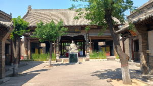 pingyaowenmiao chaoshanshuyuan courtyard
