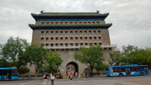 beijing zhengyangmen front near