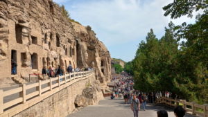 yungangshiku west caves exterior