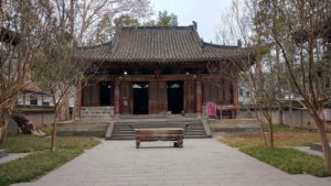 zhaohuagucheng wenmiao dachengdian front far