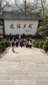 dujiangyan ermiao zhaobi front