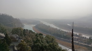 dujiangyan qinyanlou landscape1