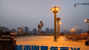 guangyuanzhan square morning landscape1